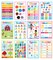 Carson Dellosa 16-Piece Spanish Early Learning Posters, 11" x 17" Colors, Numbers, Alphabet, Shapes, Sight Words Wall Art, ESL Preschool and Kindergarten Classroom Decor and Teacher Supplies